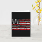 Carte Patriotic Trains Flag For Train Enthusiasts And Ho (Fleur jaune)