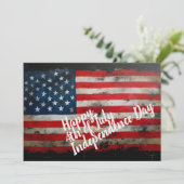 Carte Patriotique 4 juillet Fête de l'Indépendance (Debout devant)