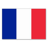 Carte patriotique avec Drapeau de France (Dos)