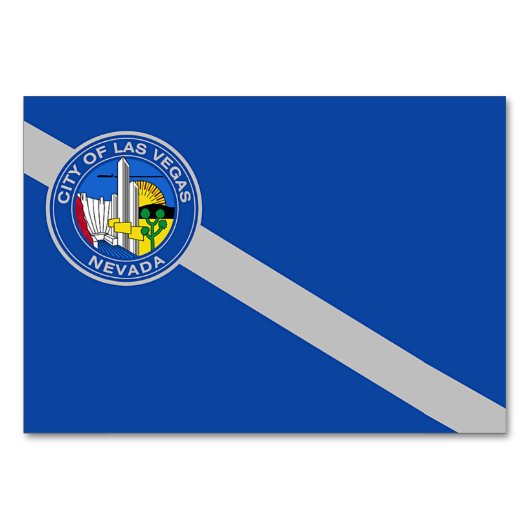 Carte patriotique avec Drapeau de Las Vegas, USA (Devant)