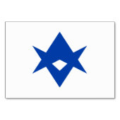 Carte patriotique avec Drapeau de Toyota City (Dos)