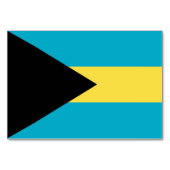 Carte patriotique avec Drapeau des Bahamas (Devant)