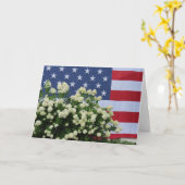Carte Patriotisme affiché (Fleur jaune)