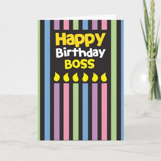 Carte Patron De Joyeux Anniversaire Zazzle Be