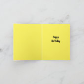 Carte Patrouille d'anniversaire heureuse (Intérieur)