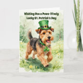 Carte Patte-positivement Chanceux St. Patrick's Day Terr (Devant)