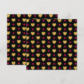 Carte Patterns de Valentine (Devant / Derrière)