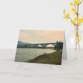 Carte Patterson Bridge, Gold Beach, Oregon (Fleur jaune)