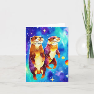 Carte Pattes d'animal spatial II