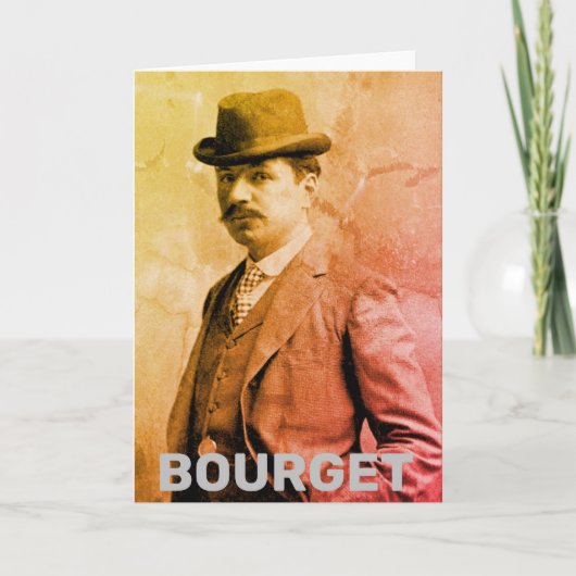 Carte Paul Bourget (Devant)