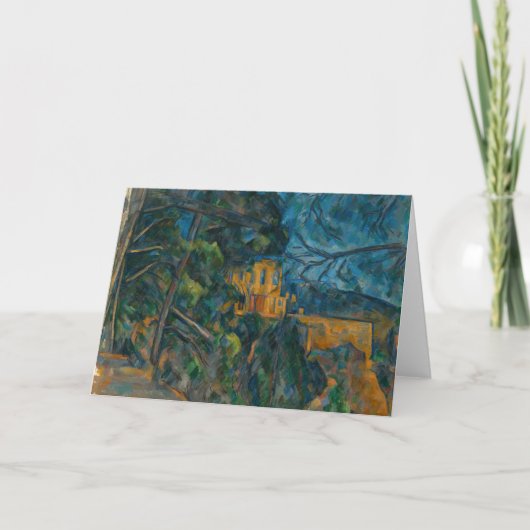 Carte Paul Cezanne - Château Noir (Devant)