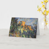 Carte Paul Cezanne - Château Noir (Fleur jaune)