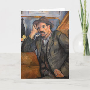 Carte Paul Cezanne - Fumeur