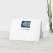 Carte Paul Cezanne - Groupe des Bathères (Dos)