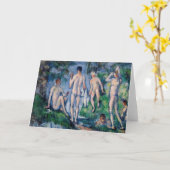 Carte Paul Cezanne - Groupe des Bathères (Fleur jaune)