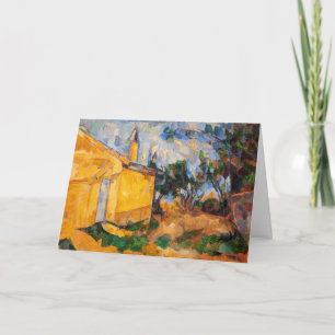 Carte Paul Cezanne - La Cabane de Jourdan