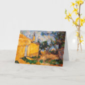 Carte Paul Cezanne - Le Cabanon de Jourdan (Fleur jaune)
