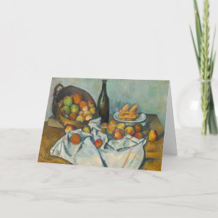 Carte Paul Cezanne - Le Panier de Pommes