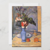Carte Paul Cezanne - Le Vase Bleu (Devant)