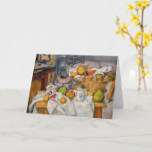 Carte Paul Cezanne - Nature morte avec panier (Fleur jaune)