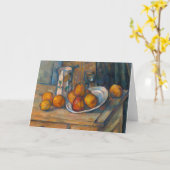 Carte Paul Cezanne - Nature morte avec pot à lait et fru (Fleur jaune)