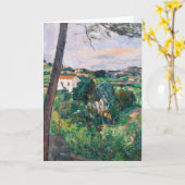 Carte Paul Cezanne - Pin à Estaque (Fleur jaune)