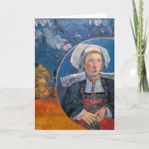 Carte Paul Gauguin - La Belle Angèle, Pont-Aven