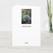 Carte Paul Gauguin - Le Cheval Blanc (Dos)