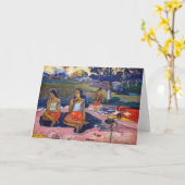 Carte Paul Gauguin - Source sacrée, doux rêves (Fleur jaune)