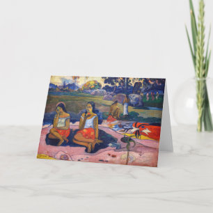 Carte Paul Gauguin - Source sacrée, doux rêves