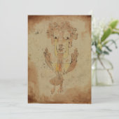 Carte Paul Klee - Angelus Novus (Debout devant)