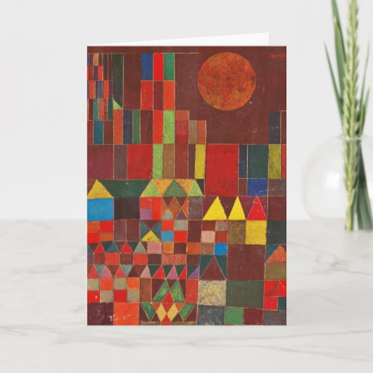 Carte Paul Klee Art (Devant)