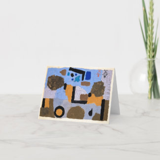 Carte Paul Klee Peinture Abstraite Art moderne