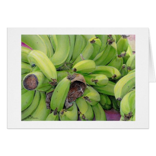 Carte Paul McGehee "Bananes" (Devant Horizontal)