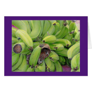 Carte Paul McGehee "Bananes"
