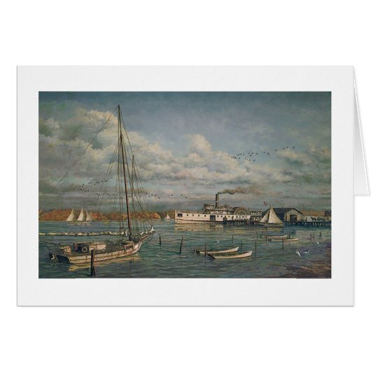 Carte Paul McGehee "Bay Country Landing" (Devant Horizontal)