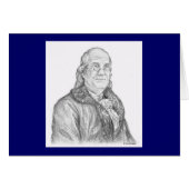 Carte Paul McGehee "Benjamin Franklin" (Devant Horizontal)