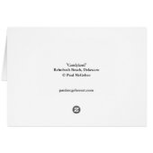 Carte Paul McGehee "Candyland - Rehoboth Beach" (Dos Horizontal)