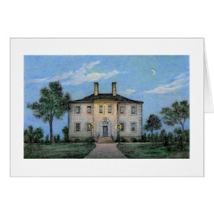 Carte Paul McGehee "Carlyle House by Moonlight"