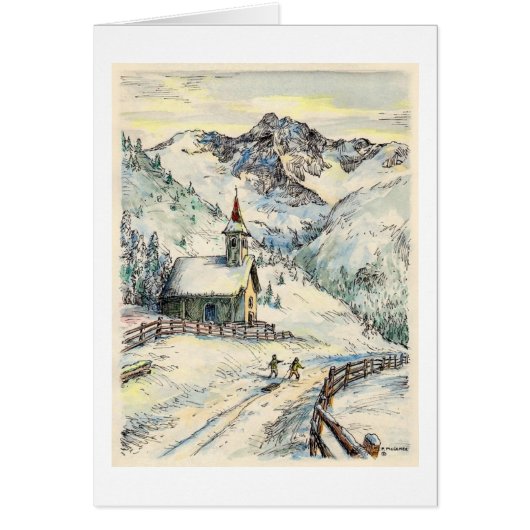 Carte Paul McGehee "Chapelle Zallinger" (Devant)