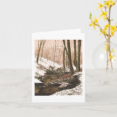 Carte Paul McGehee "First Snow" (Fleur jaune)