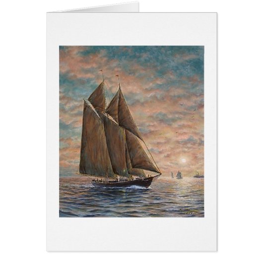 Carte Paul McGehee "Home Before Dark" (Devant)