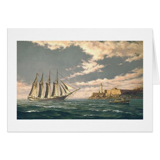 Carte Paul McGehee "In Tropical Waters" (Devant Horizontal)