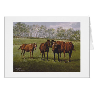 Carte Paul McGehee "Les Derniers jours de l'été"