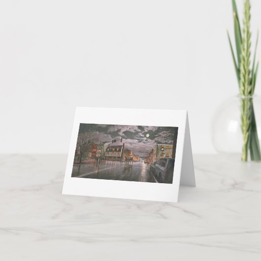 Carte Paul McGehee "Old Town Alexandria" (Devant)