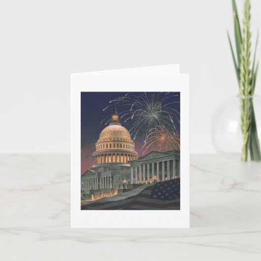 Carte Paul McGehee "So Fier We Hail" (Devant)