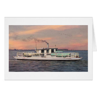 Carte Paul McGehee "The Oxford-Bellevue Ferry"