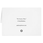 Carte Paul McGehee "The Summer Place" (Dos Horizontal)