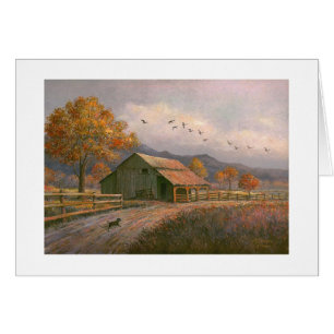 Carte Paul McGehee "Un après-midi d'automne"
