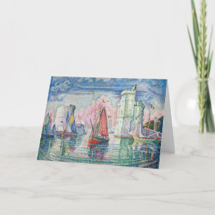 Carte Paul Signac - Entrée du port de La Rochelle